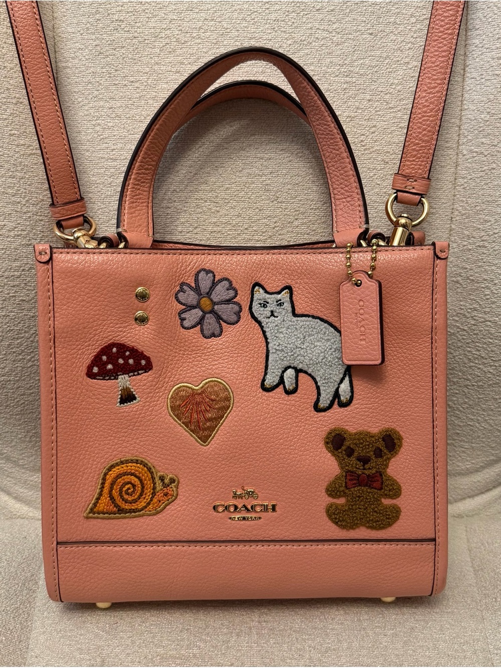 Coach Dempsey Tote 22 with Creature Patches (Style No. CC421)